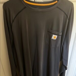 Carhartt Charcoal Long Sleeve Shirt